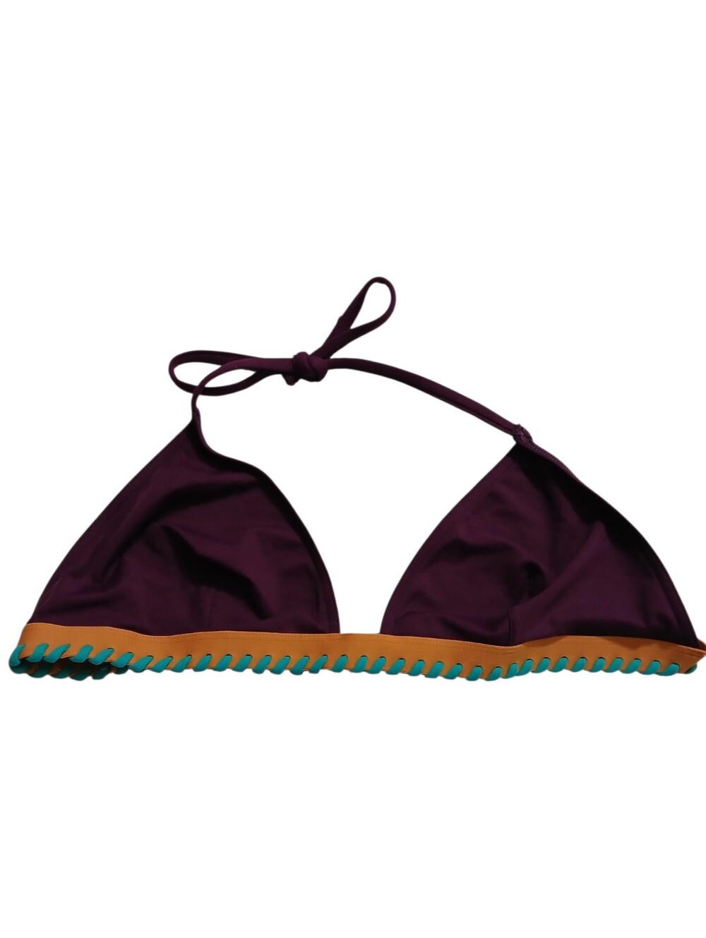 ERES Purple Crochet Detail Bikini Set Size 10 - Picture 3 of 8